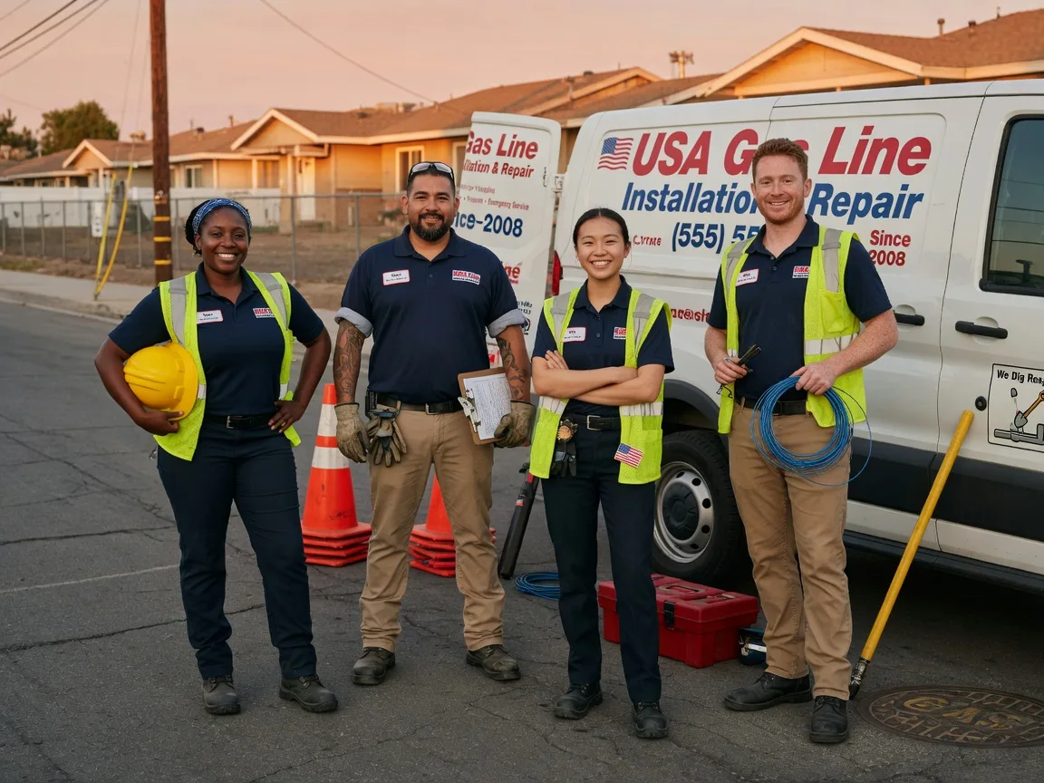 Gas Line Installation company in Dryfork, WV